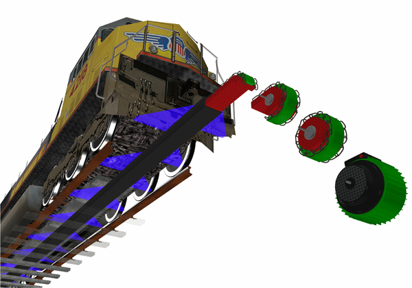 Rotary Motor, unfurl to LSM